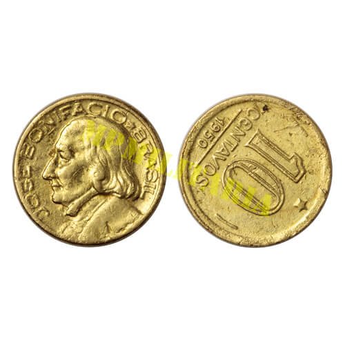 Moeda de 10 centavos de 1950