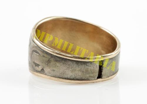 Anel de Profissão - Engenharia Revolução de 32 - Revestido em ouro - Imagem 5