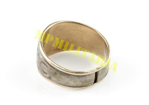 Anel de Profissão - Engenharia Revolução de 32 - Revestido em ouro - Imagem 6