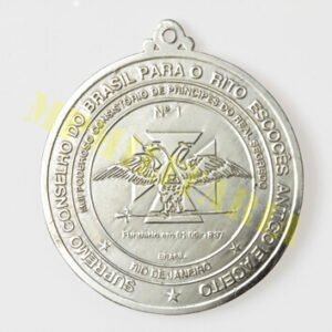 Medalha 160 Anos Supremo Conselho do Brasil - Rito Escocês - Maçonaria
