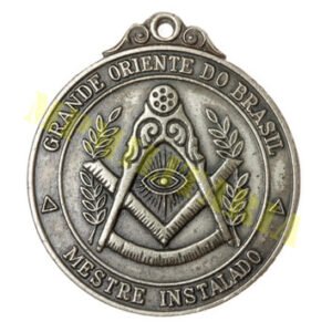 Medalha Mestre Instalado - Grande Oriente do Brasil - Maçonaria