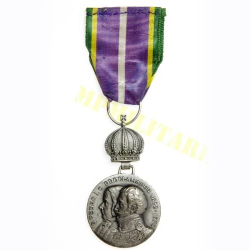 Medalha Sesquicentenário da Independência com D. Pedro I e José Bonifácio