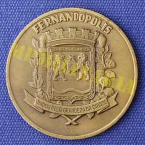 Medalha da Exposição Agropecuária de Fernandópolis - 1968