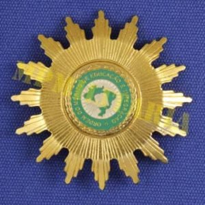 Placa da ordem Ordem do Mérito de Educação e Integração