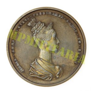 Medalha Comemorativa da Coroação do Rei Ferdinando I e da Rainha Maria Avgvsta - Praga
