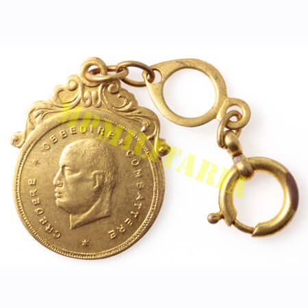 Medalha de Fascista Mussolini para Relógio