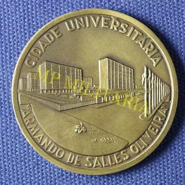 Medalha dos Jogos Pan-Americanos de São Paulo - 1963 - USP