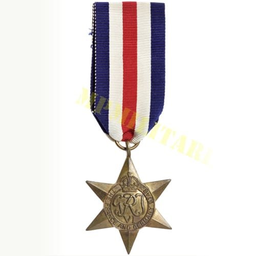Medalha inglesa “The France and Germany Star” - II Guerra