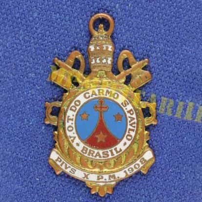 Medalha da Venerável Ordem Terceira do Carmo - Papa Pio XVII - 1949