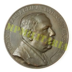 Medalha do 1º Congresso de História da Bahia - Governador Otávio Mangabeira - 1949