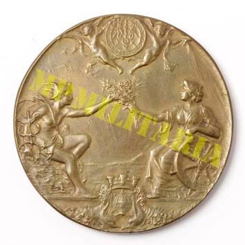 Medalha Centenário da Associação Comercial do Rio de Janeiro 1834 - 1934