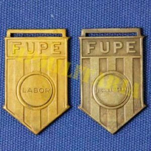 Lote de Medalhas “FUPE - Federação Universitária Paulista de Esporte” - Anos 50