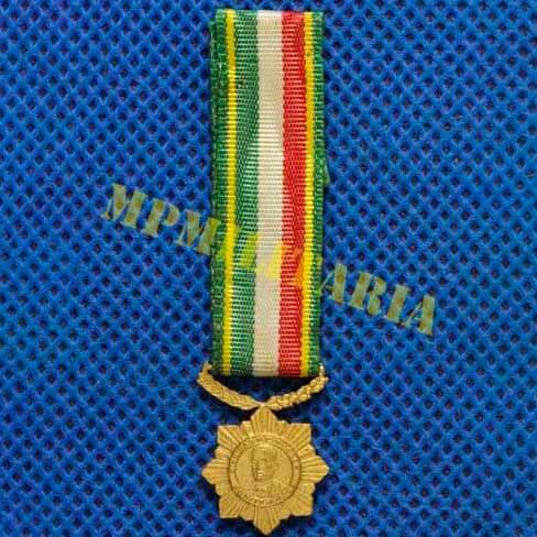 Miniatura da Medalha Dignidad Caracter União Cultural Brasil - México - 1968