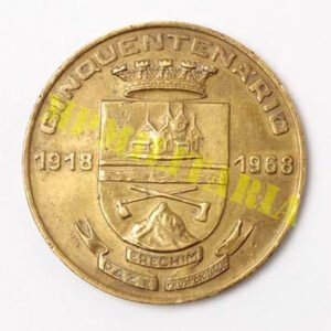 Medalha do Cinquentenário de Erechim RS - FRINAPE - 1968