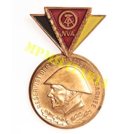 Badge de Reservista do Exército da Alemanha Oriental - DDR