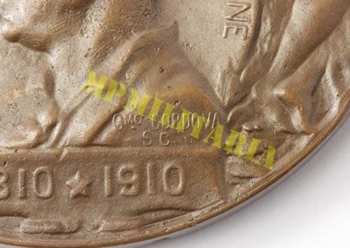 Medalha do Centenário da Independência do Chile "La Marina em el Centenário Nacional 1810 - 1910" - Imagem 7