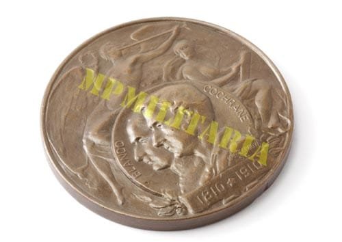 Medalha do Centenário da Independência do Chile "La Marina em el Centenário Nacional 1810 - 1910" - Imagem 9