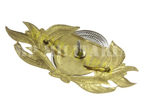 Antiga insígnia de quepe de oficial do Exército Brasileiro - Anos 60 - Imagem 3