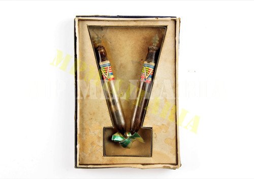 Raro Souvenir perfume do V da Vitória do Brasil - II Guerra - Imagem 2