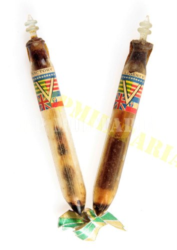 Raro Souvenir perfume do V da Vitória do Brasil - II Guerra - Imagem 3