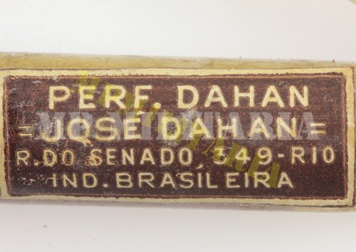 Raro Souvenir perfume do V da Vitória do Brasil - II Guerra - Imagem 7