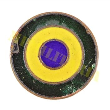 Antiga Insígnia Tope de quepe do Exército Brasileiro - Anos 30