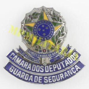 Antigo distintivo da Guarda de Segurança da Câmara de Deputados - EUB