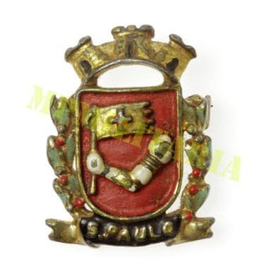 Broche / Pin do IV Centenário da cidade de São Paulo - 1954