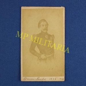 Antiga Fotografia Carte-de-Visite - General Otomano “Omer Pachá”