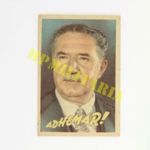 Cartão / santinho colorido de Adhemar de Barros