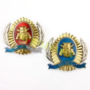 Lote de insígnias de quepe da Polícia Militar do Piauí