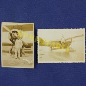 Lote de 2 fotos de aviões brasileiros - Anos 30