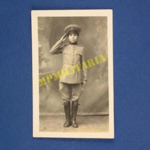 Fotografia de um aluno do Colégio Militar Brasileiro - Anos 30