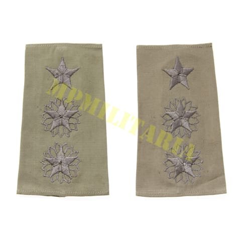 Antigo par de Platinas de Tenente Coronel do Exército Brasileiro