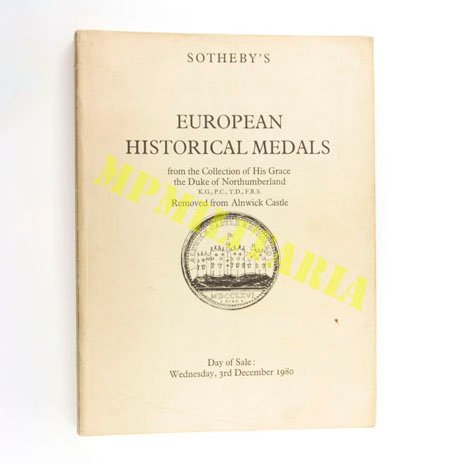 Catálogo do Leilão de Medalhas Sotheby’s - com Medalhas Brasil Holanda