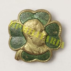 Pin de Adhemar de Barros - Trevo - Campanha presidencial - 1955