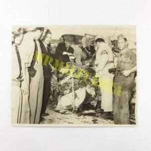 Antiga Foto de acidente aéreo no Brasil