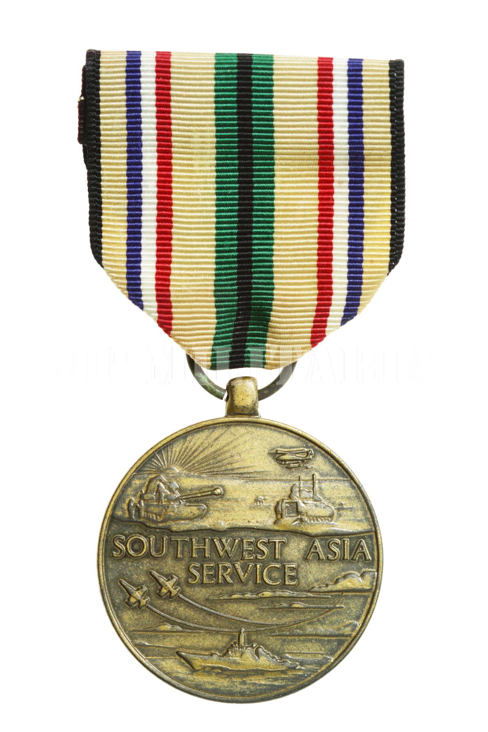 MEDALHA AMERICANA SOUTHWEST ASIA SERVICE - TEMPESTADE NO DESERTO - Imagem 2