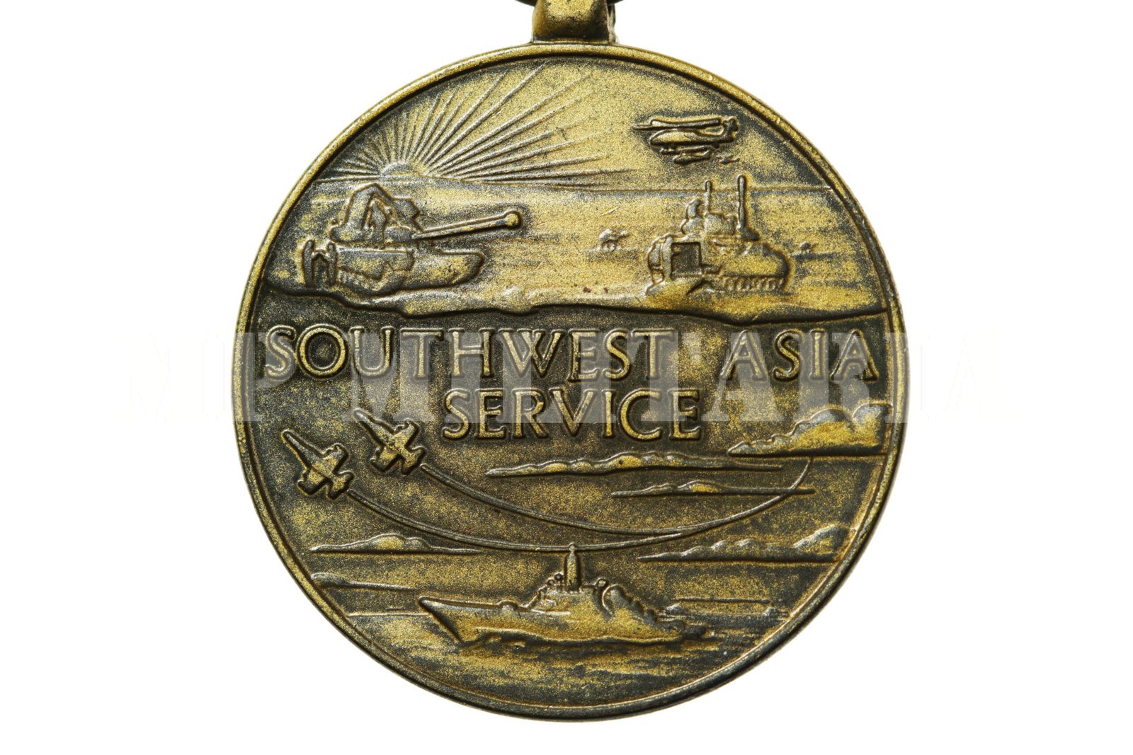 MEDALHA AMERICANA SOUTHWEST ASIA SERVICE - TEMPESTADE NO DESERTO - Imagem 4