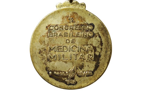 MEDALHA DO I CONGRESSO BRASILEIRO DE MEDICINA MILITAR – 1954 - Imagem 5