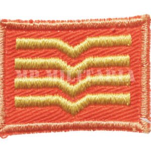 INSÍGNIA DE 2º SARGENTO DO BONÉ DO ESQUADRÃO AEROTERRESTRE DE SALVAMENTO – FAB