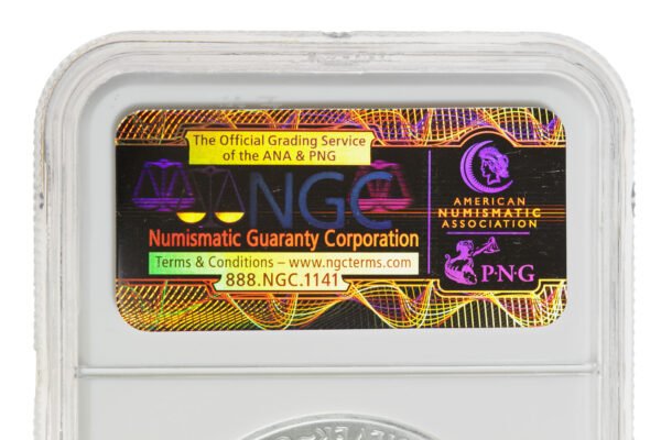 MOEDA ÁGUIA DE PRATA - 2009 AMERICAN SILVER EAGLE MS-69 NGC • EARLY RELEASE - Imagem 6