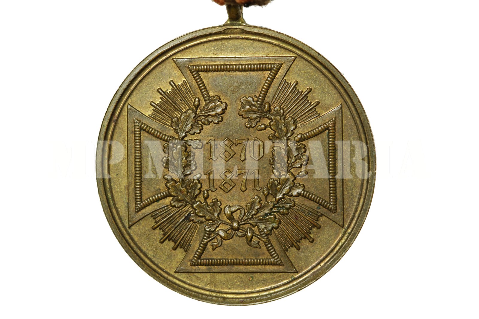MEDALHA PARA COMBATENTES DA GUERRA FRANCO PRUSSIANA 1870 – 1871 - Imagem 3