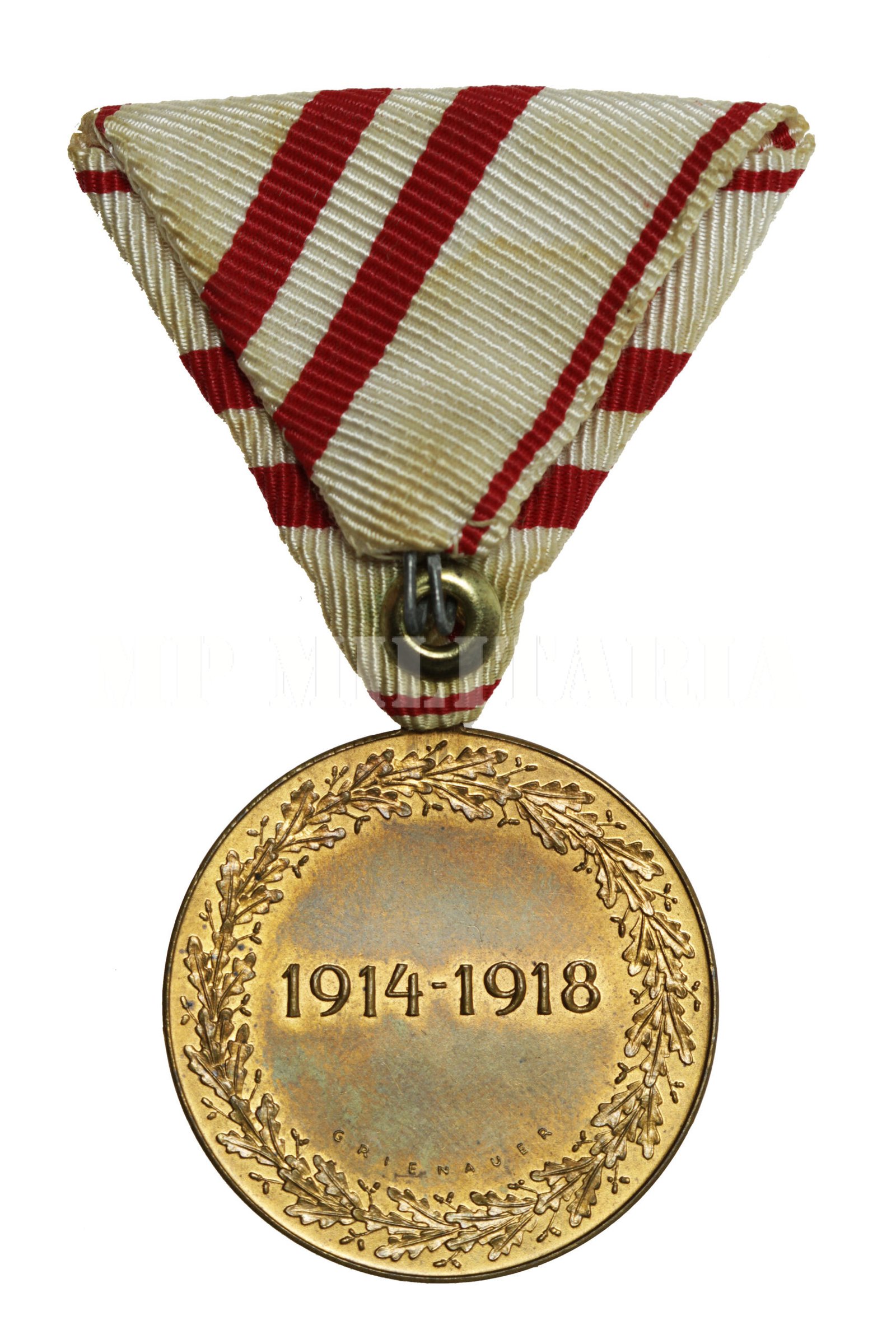 MEDALHA DA GRANDE GUERRA 1914 ∙ 1918 “KRIEGSERINNERUNGSMEDAILLE” – I GUERRA - Imagem 5