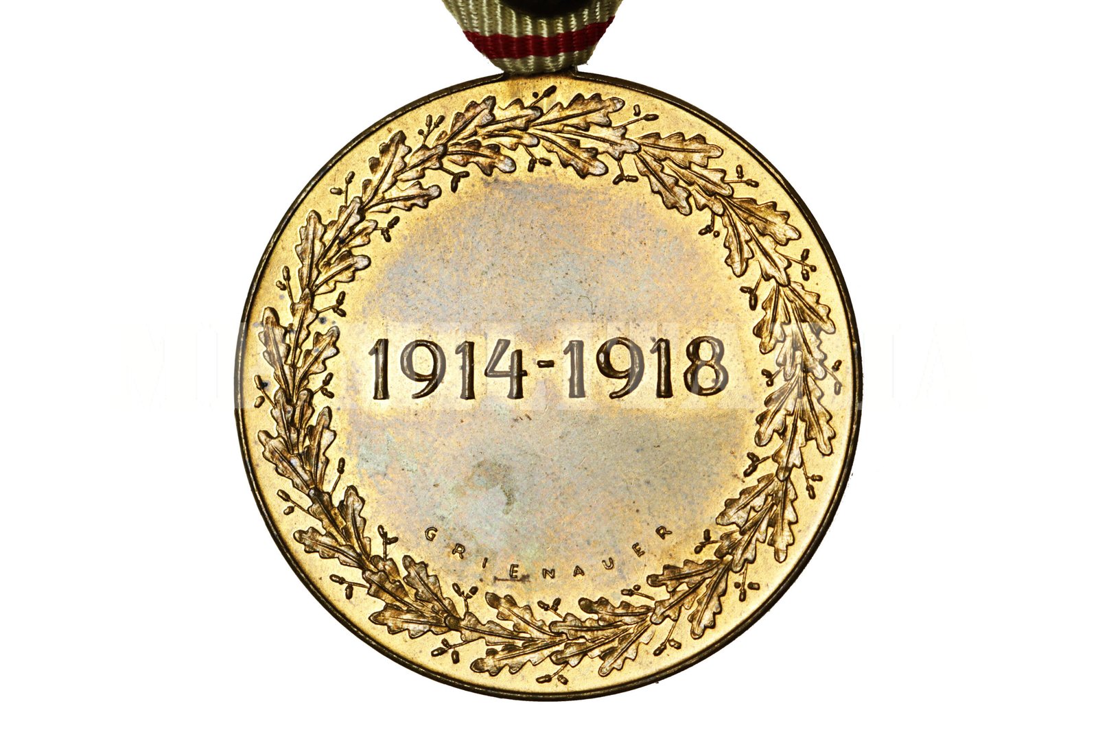 MEDALHA DA GRANDE GUERRA 1914 ∙ 1918 “KRIEGSERINNERUNGSMEDAILLE” – I GUERRA - Imagem 4