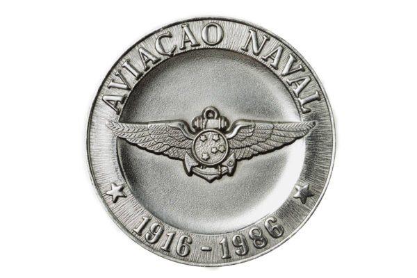MEDALHA DOS 70 ANOS DA AVIAÇÃO NAVAL ∙ MARINHA DO BRASIL – 1986