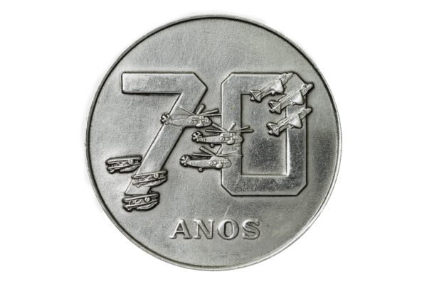 MEDALHA DOS 70 ANOS DA AVIAÇÃO NAVAL ∙ MARINHA DO BRASIL – 1986 - Imagem 2