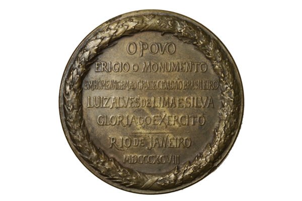 MEDALHA DO DUQUE DE CAXIAS • GIRARDET – 1898 - Imagem 2