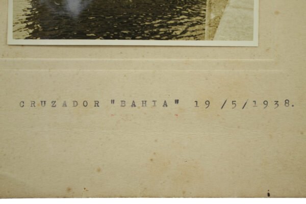 RARA FITA DE COBERTURA DO CRUZADOR BAHIA COM FOTO – 1938 - Imagem 4