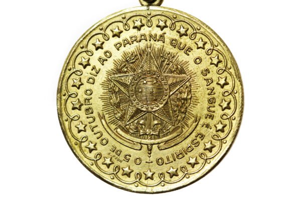 MEDALHA DA REVOLUÇÃO DE 1930 DO PARANÁ - 3 PINHEIROS - Imagem 2